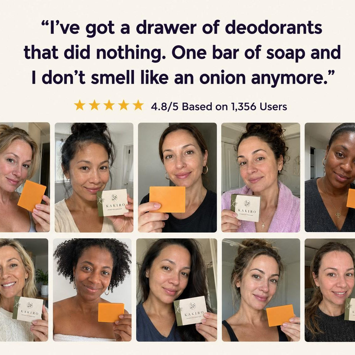 Deodorizing Persimmon Soap